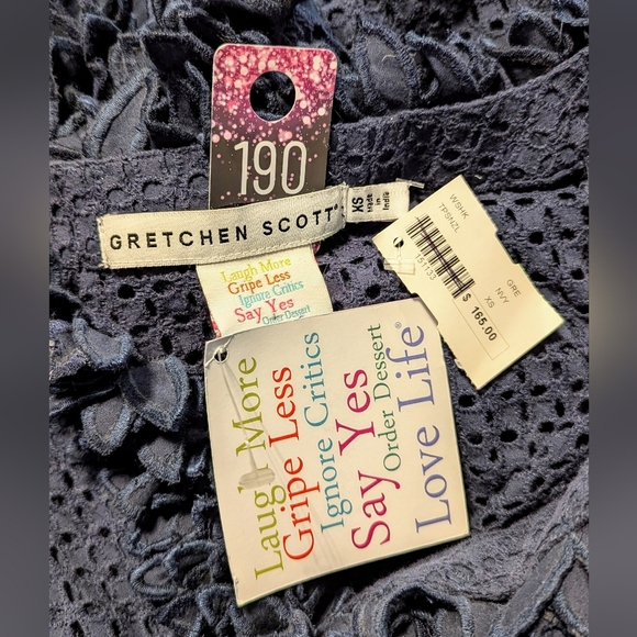 Gretchen Scott Split Neck Ruffle Top - Picture 8 of 8